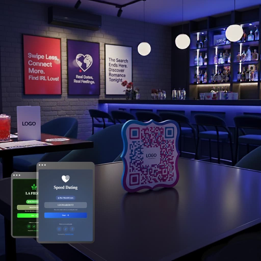 MatchEvents dashboard - QR code e gamification