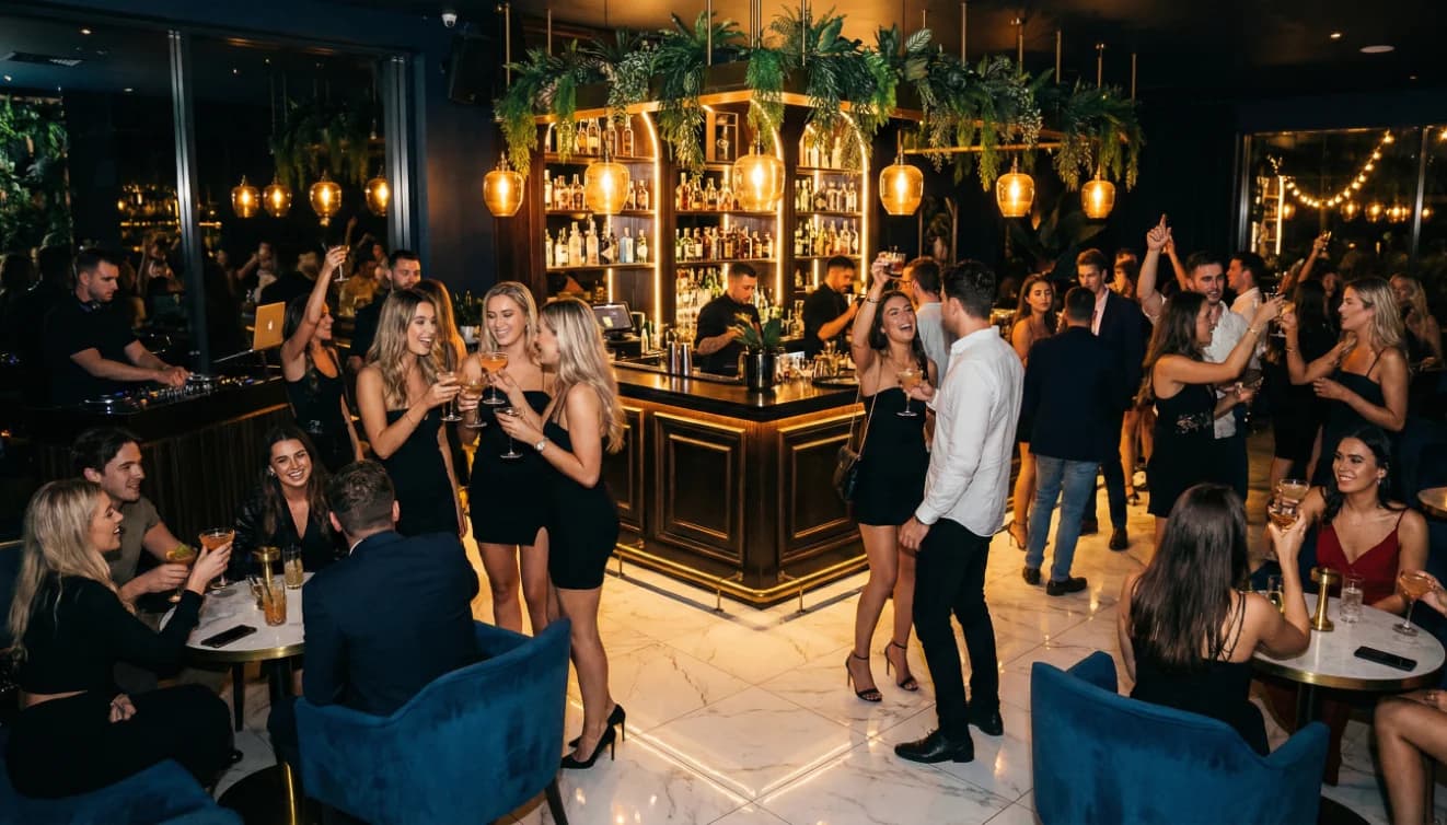 Bar pieno con MatchEvents - esperienza virale